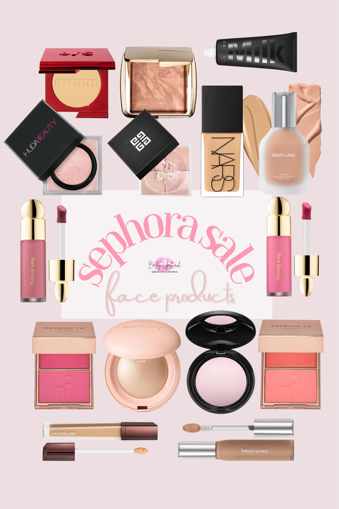 Coming in hot with my top picks from the Sephora sale! My top favs for blush, foundation, highlight and concealers!