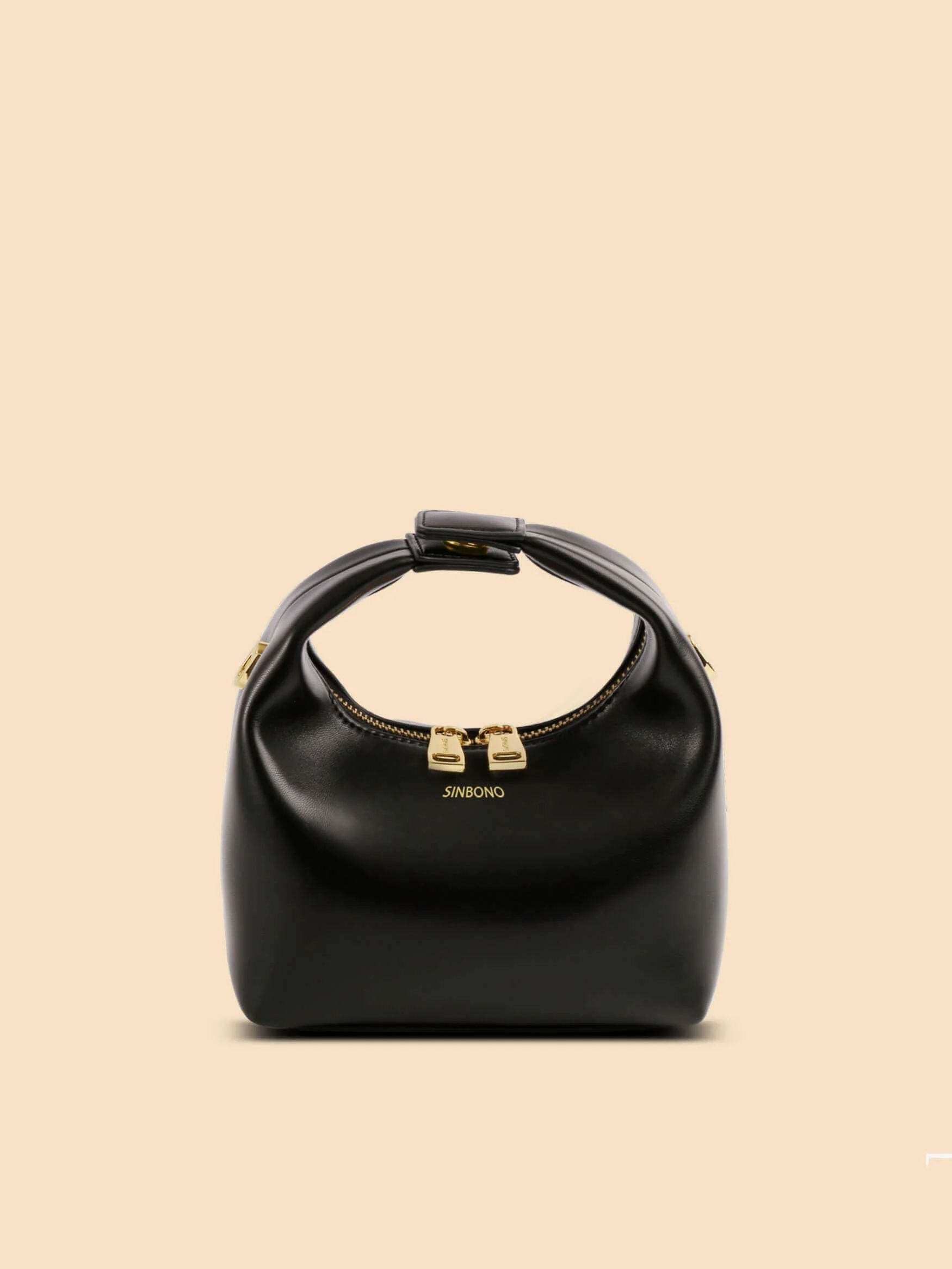 Women Fashion Black Vegan Leather Handbags | Crossbody Bags -SINBONO | SINBONO INC.
