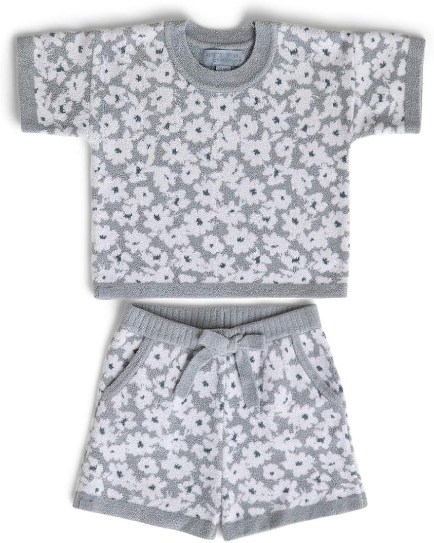 Barefoot Dreams CozyChic Ultra Lite Toddler Set, Outfit for Toddlers, Lightweight Short Sleeve Cl... | Amazon (US)