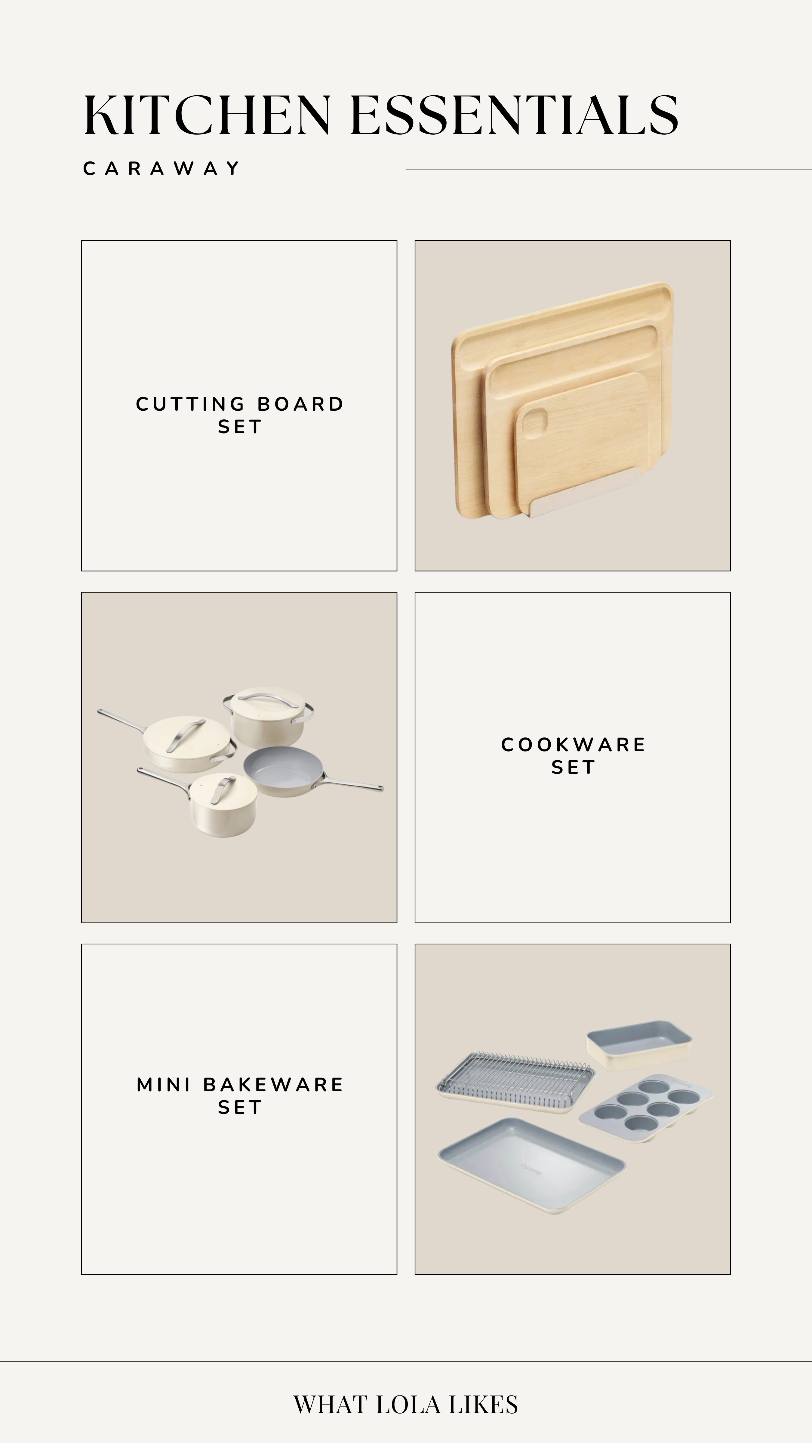 Here are some kitchen essentials that I love using! These are the perfect bundles.

For the kitchen, kitchen essentials, kitchen favorites, caraway  

 #LTKHome #LTKStyleTip #LTKFamily