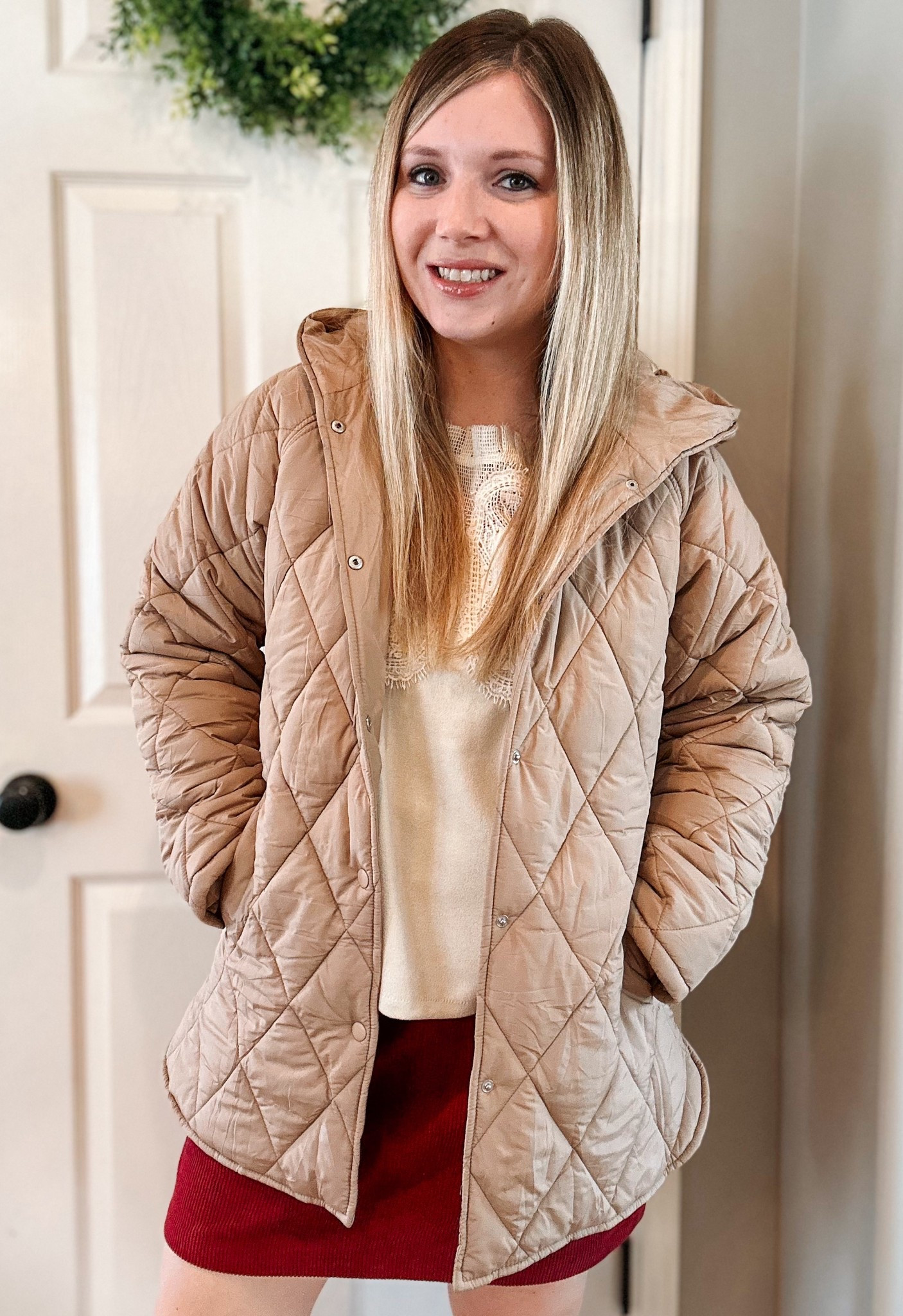 This quilted jacket is going to be perfect for rainy, spring days!
I love the hood and deep pockets. 
I’m wearing a medium 


#LTKSaleAlert #LTKSpringSale #LTKSeasonal
