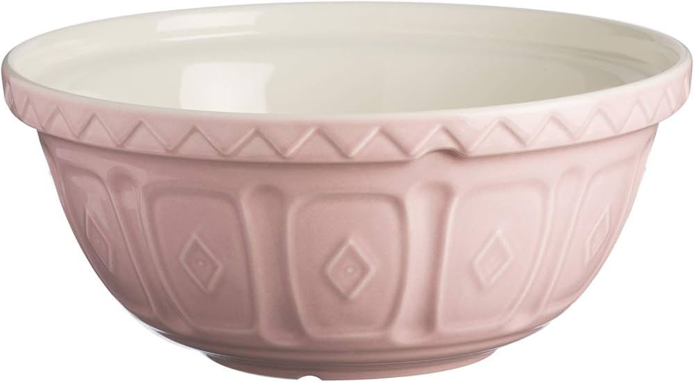 Mason Cash | Color Mix S12 Powder Pink Mixing Bowl - 4.25 Quart | Amazon (US)