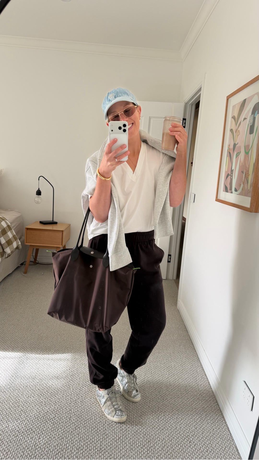 Trackpants and sparkly sneakers?! Say less! Autumn comfort unlocked. I’m wearing a small in the trackies and t-shirt x 

#LTKstyletip #LTKaustralia #LTKautumn