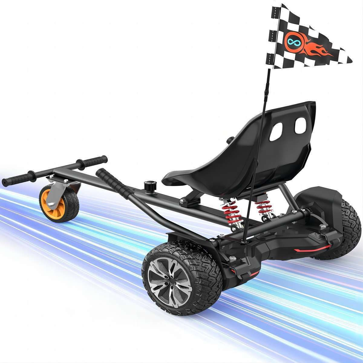 Mastgoal Hoverboard Go Kart with Rear Shock Absorption, Hoverboard Seat Attachment Accessory for ... | Target