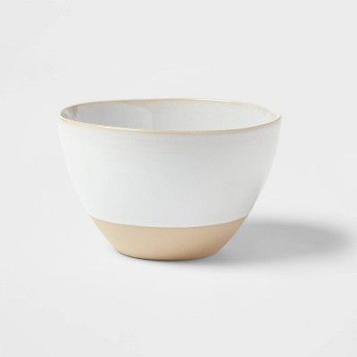 20oz Stoneware Wethersfield Cereal Bowl White - Threshold™ | Target