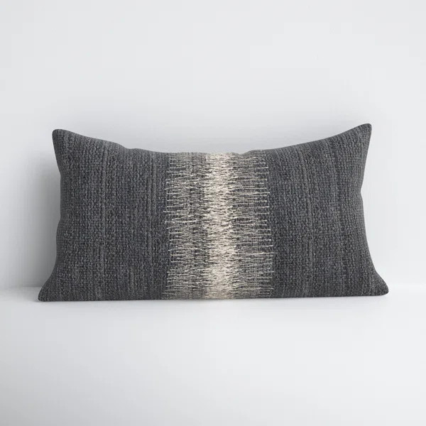 Gowan Embroidered Wool Blend Throw Pillow | Wayfair North America