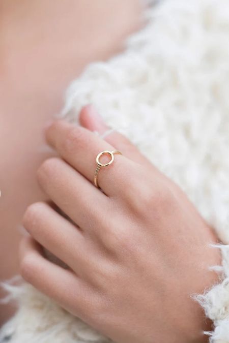 Cool minimalist circle ring 🌙

Modern ring, simple ring, hole ring, circle golden ring 

#LTKFind #competition

#LTKFind #LTKunder50 #LTKunder100