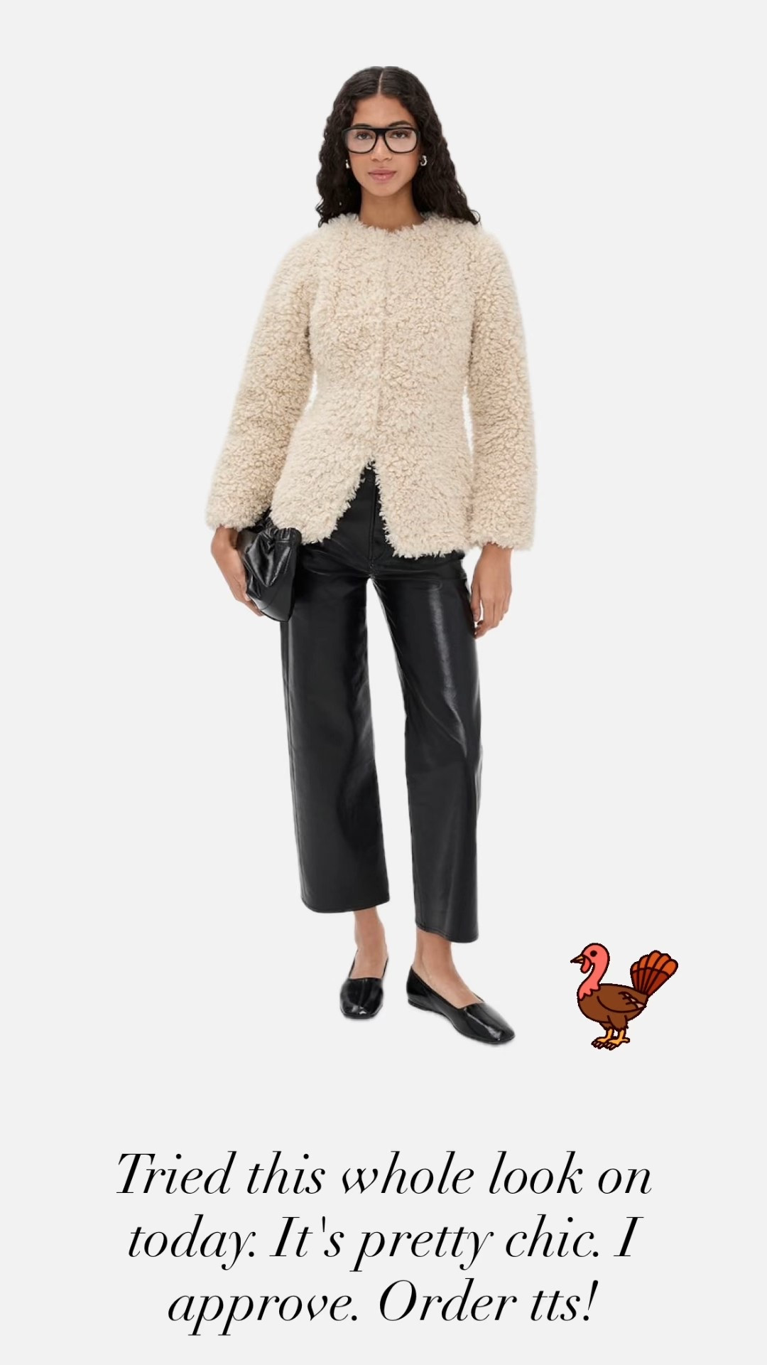 A chic fall look to wear to thanksgiving dinner — daily edit cover from Found by Em