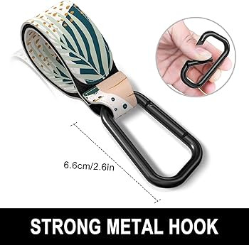 Baby Stroller Hooks for Hanging Bags, Universal Stroller Clips Accessories, Mommy Hook for Diaper... | Amazon (US)