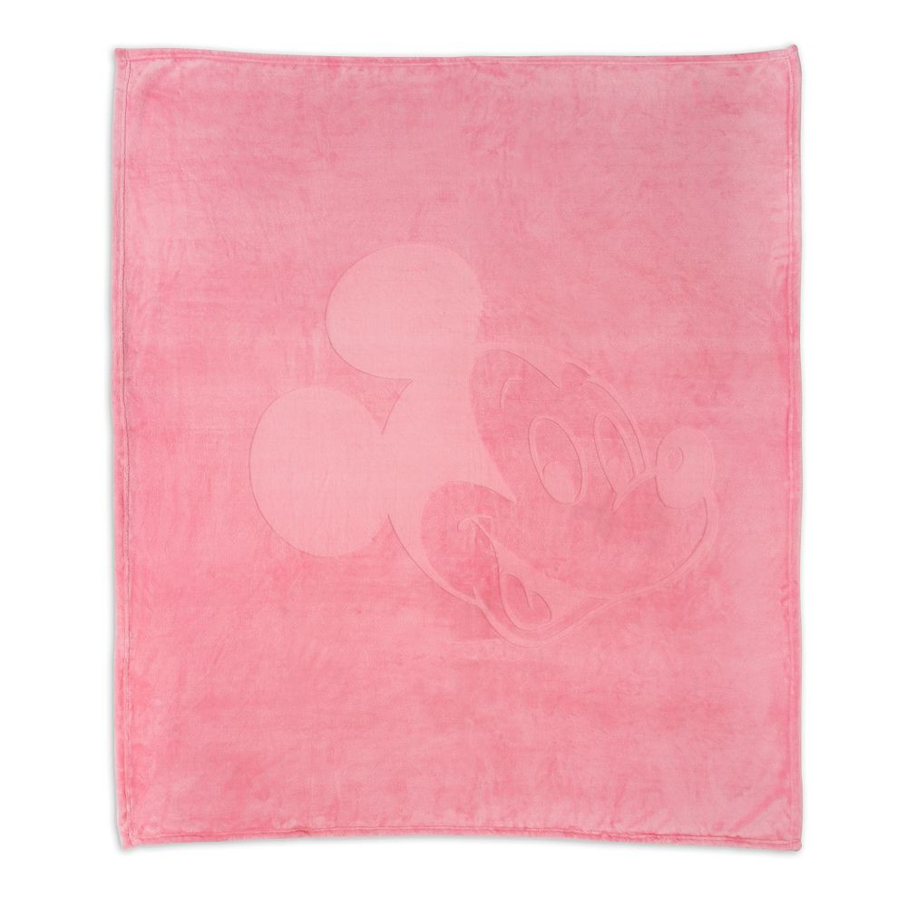 Mickey Mouse Pink Throw | Disney Store