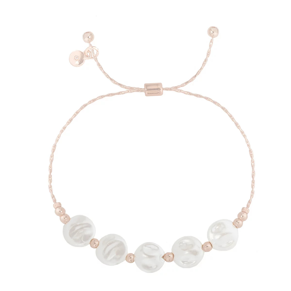 LC Lauren Conrad Simulated Pearl Beaded Bracelet | Kohl's