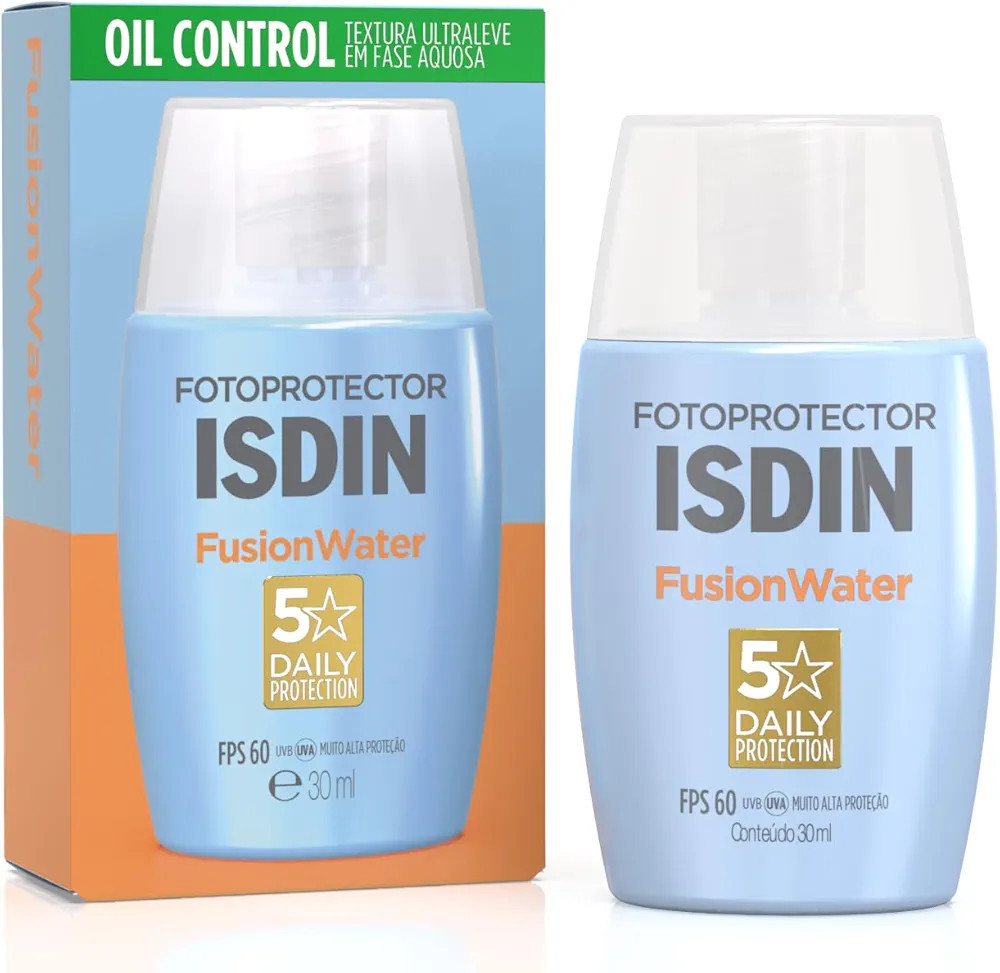 ISDIN Protetor Solar Facial Fusion Water 5 Stars | Amazon (BR)