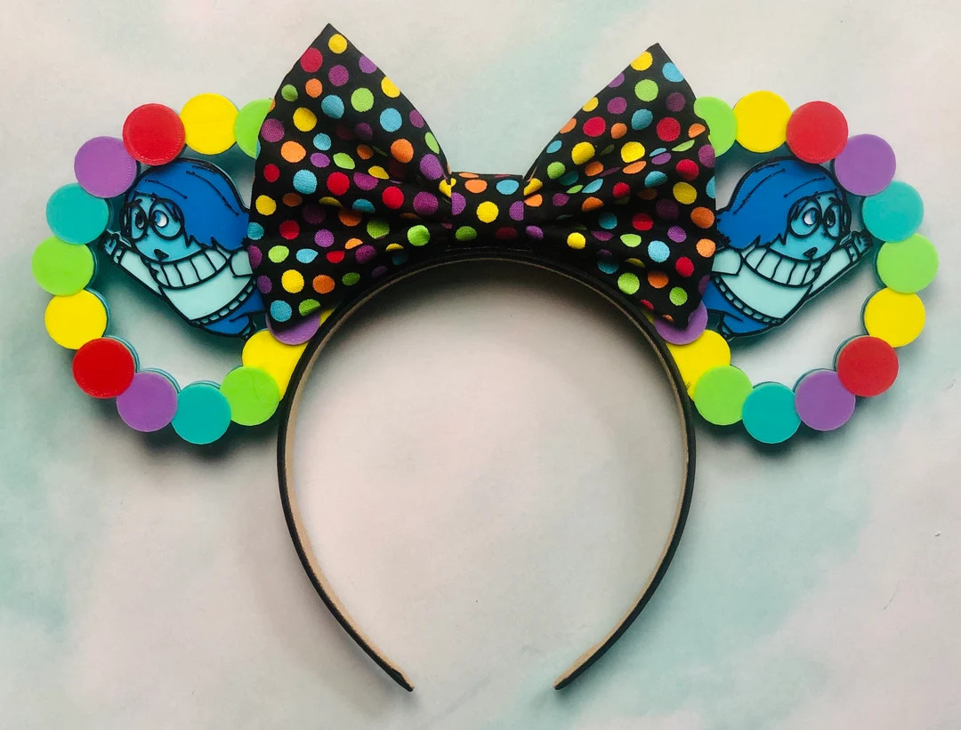 Sadness 3D Ears Sadness Mouse Ears Inside Out Ears Interchangeable Mouse Ears - Etsy | Etsy (US)