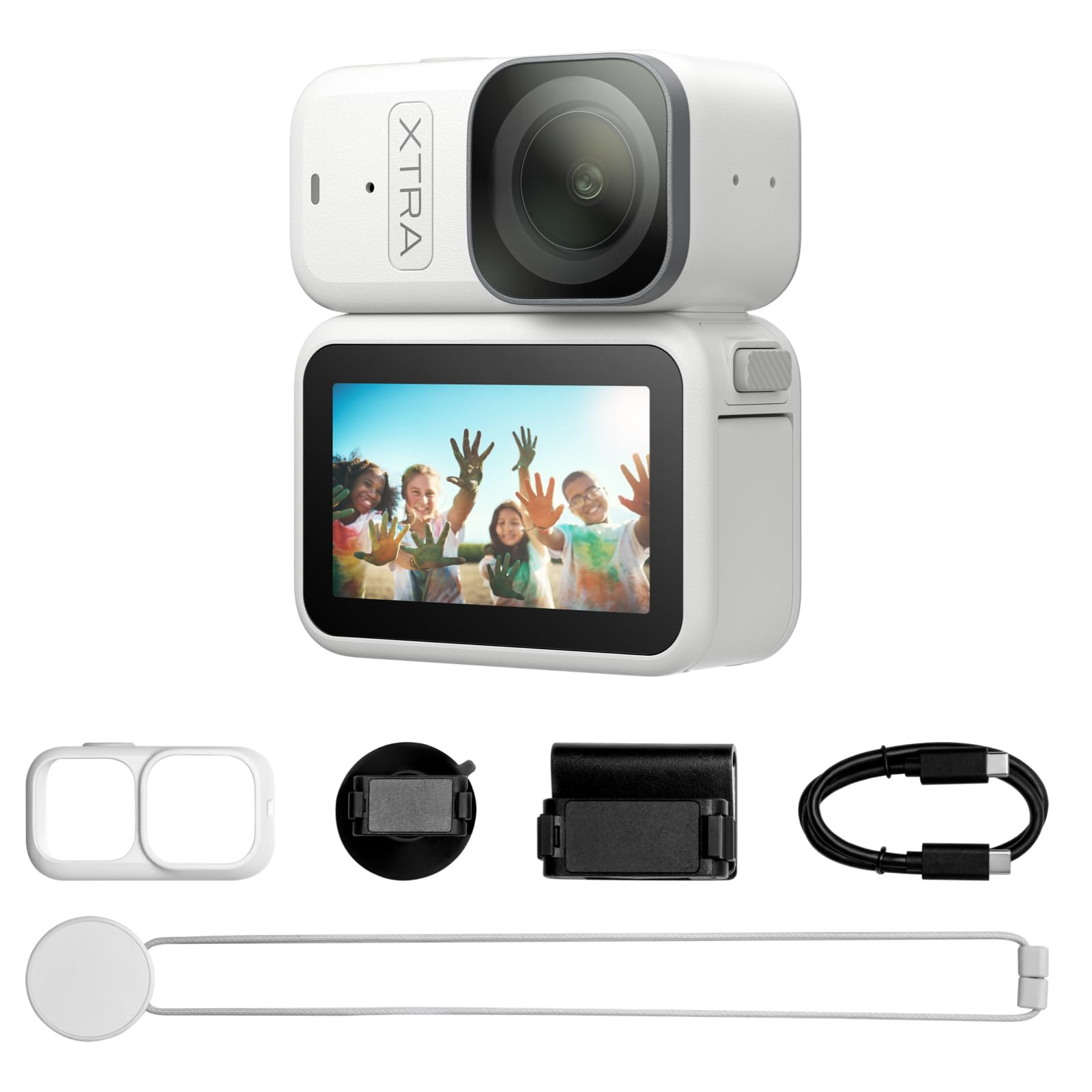 Xtra Atto Wearable 4K Action Camera (128GB), 54 g, Light and Compact, 1/1.3″ Sensor, 4K/60fps V... | Amazon (US)