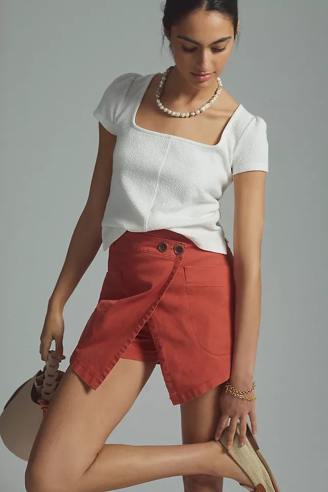 Maeve Square-Neck Top | Anthropologie (US)