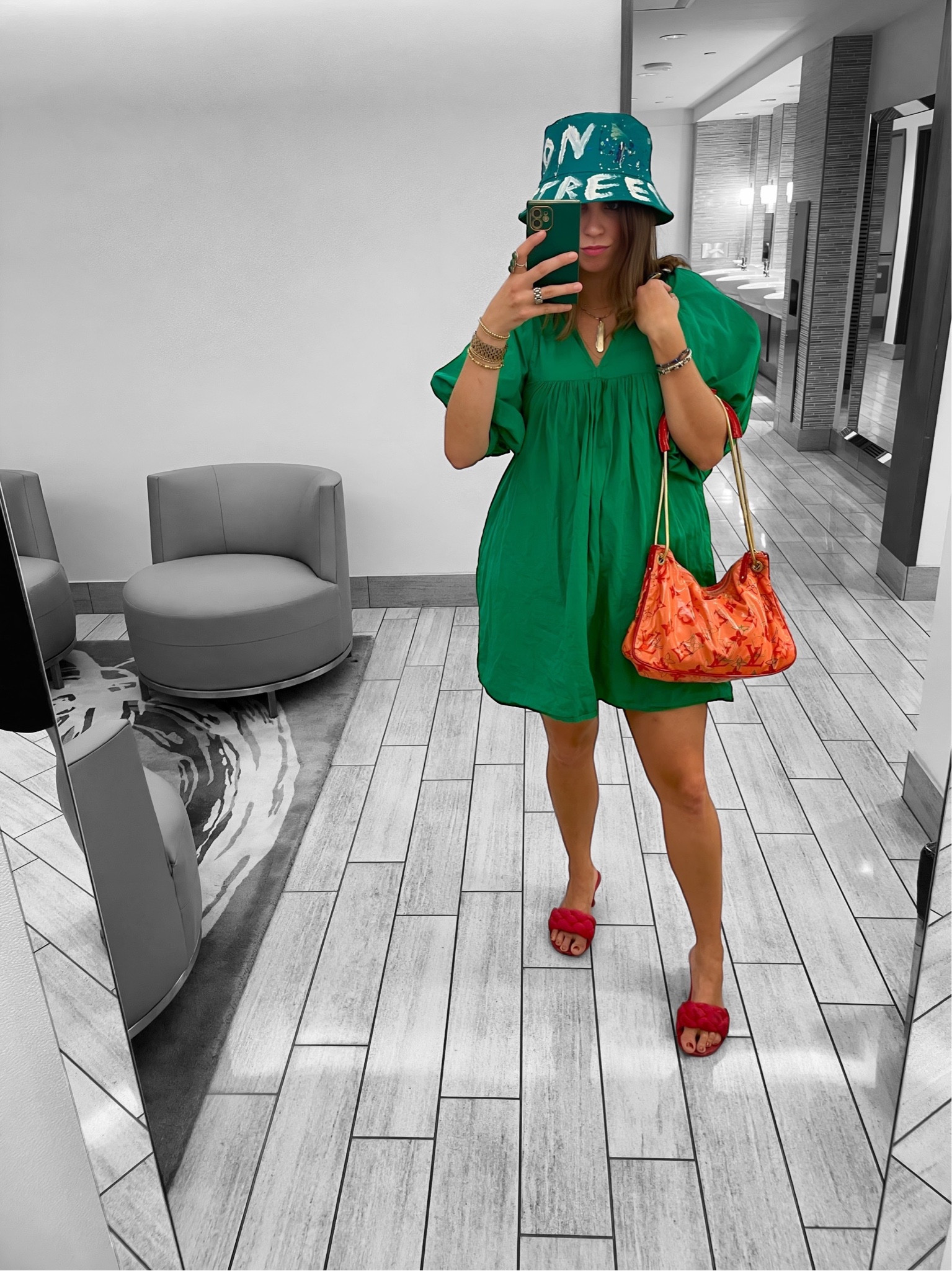 Green, pink and red 💚🩷❤️

#LTKstyletip #LTKshoecrush