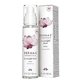 DERMA E Overnight Peel, Face Mask with Alpha Hydroxy Acids. Non-abrasive face lotion, Retexturizes W | Amazon (US)