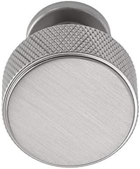 Kent Knurled 1 1/8 in Satin Nickel Knob | Amazon (US)