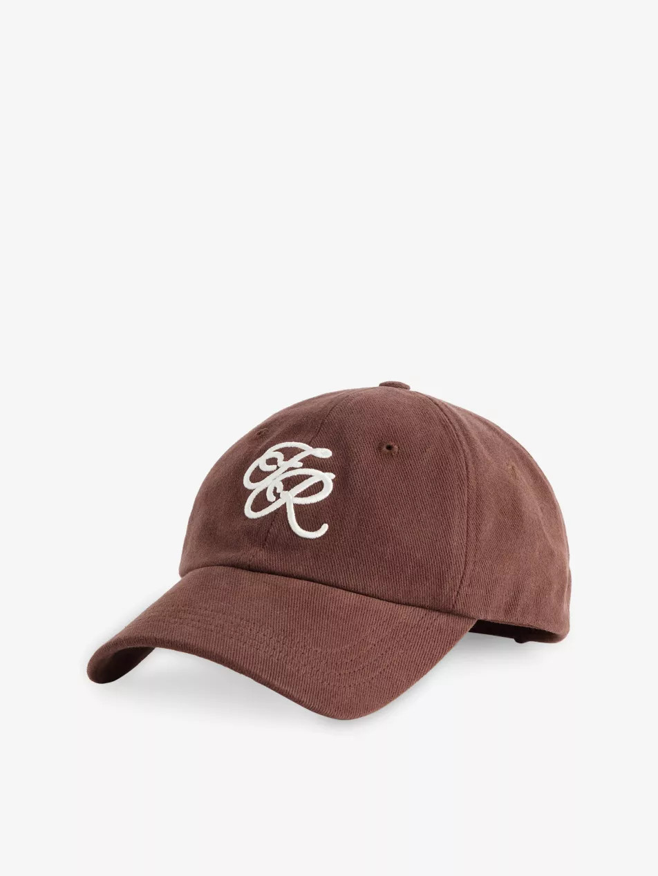 Twill Brand-Embroidery Cotton Baseball Cap | Selfridges