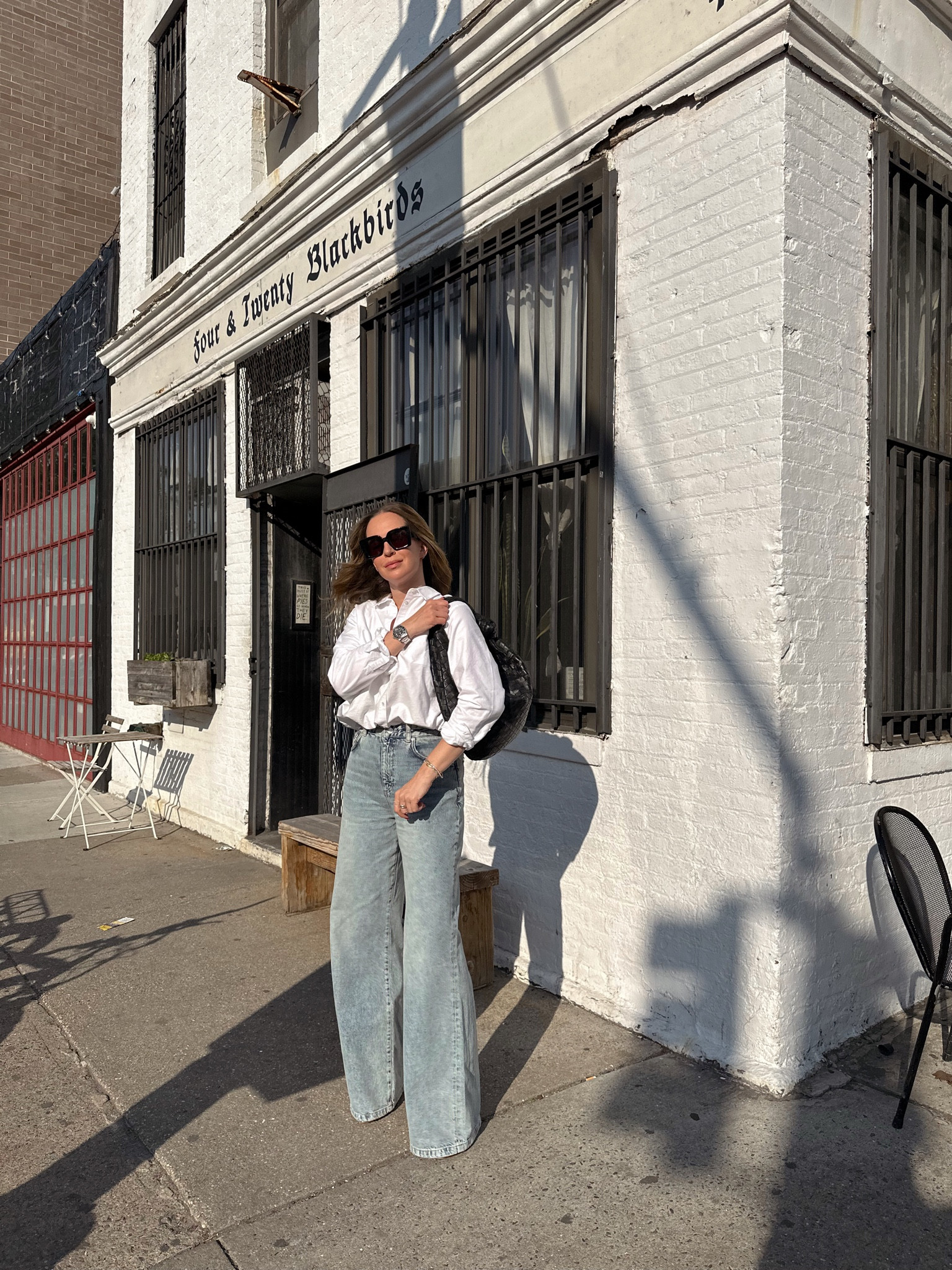 The most flattering pair of wide leg jeans. They do run long. Im 5'6 and wearing with a mule. Sizing is TTS. 

#LTKstyletip #LTKSeasonal