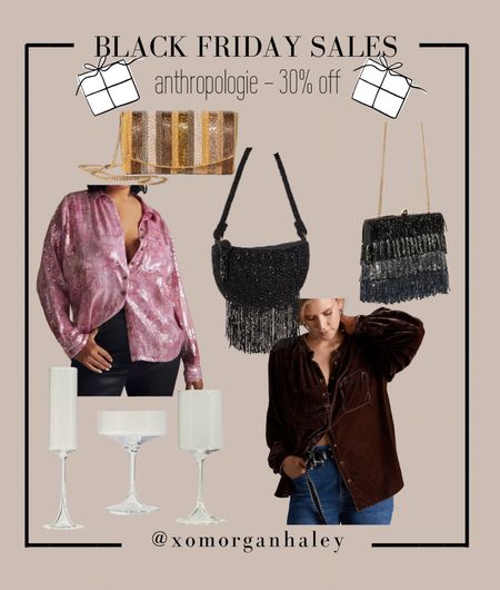 Anthropologie Black Friday sale on drink wear, clothes and accessories!  

#LTKSeasonal #LTKCyberweek #LTKHoliday