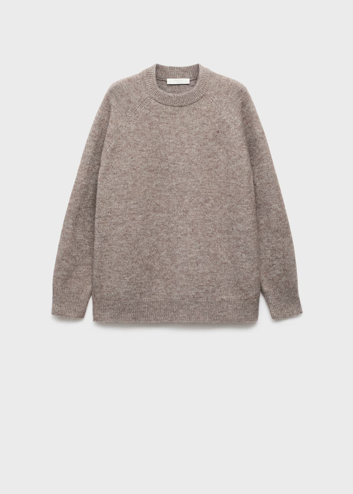 Round-neck knitted sweater - Women | MANGO USA | Mango (US/MX/AU)