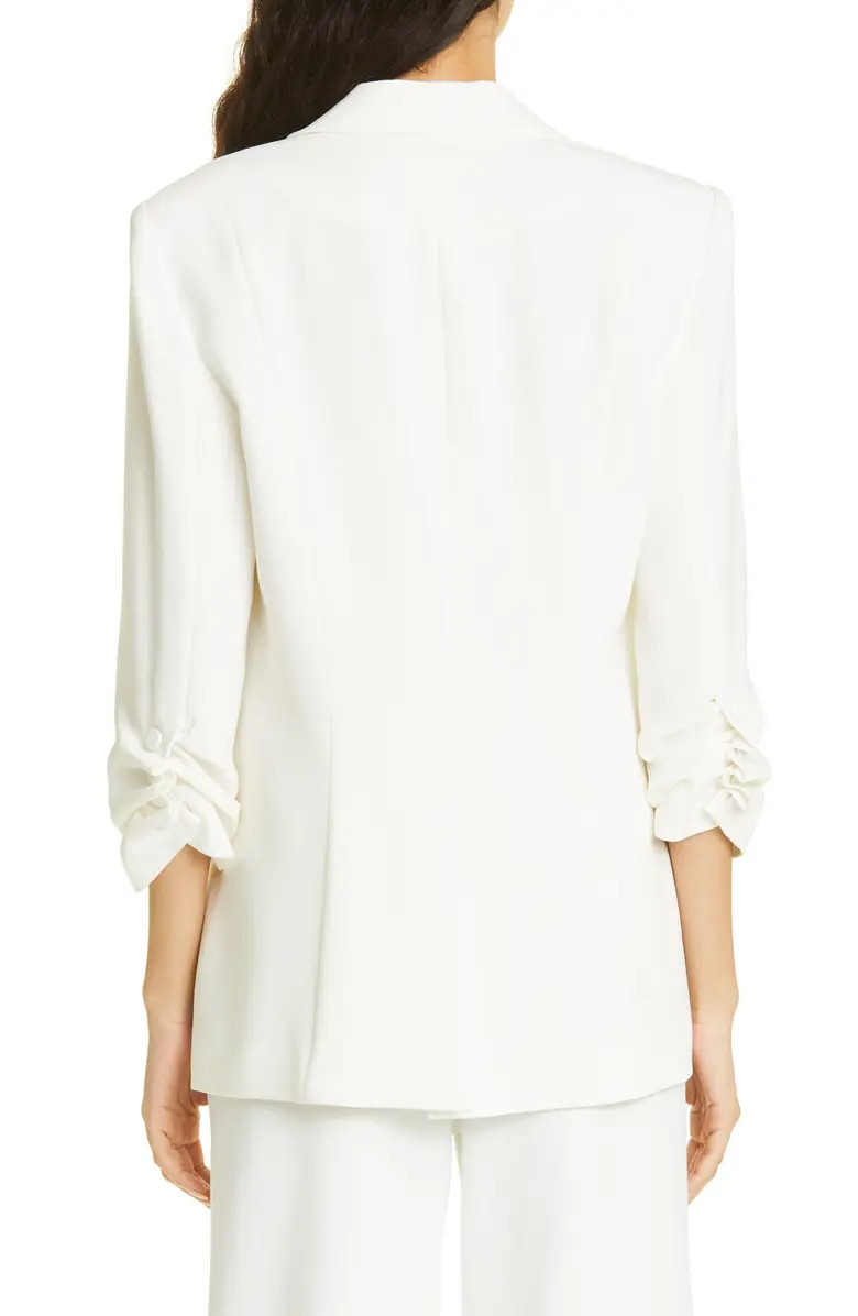 Khloe Ruched Sleeve Blazer | Nordstrom