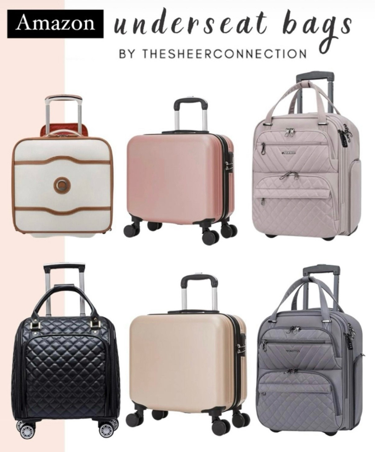 Underseat bags.  These make great gifts and fit under any seat in front of you in an airplane 


#LTKCyberWeeek #blackfriday #blackfridaydeals #amazonblackfriday #amazonblackfridaydeals


#LTKMidsize #LTKHome #LTKGiftGuide #LTKSaleAlert #LTKFindsUnder50 #LTKFindsUnder100 #LTKBeauty #LTKStyleTip #LTKWorkwear #LTKTravel #LTKOver40 #LTKHoliday #LTKItBag #LTKBaby #LTKBump 🍂#LTKMens #LTKKids #LTKFamily


#LTKActive