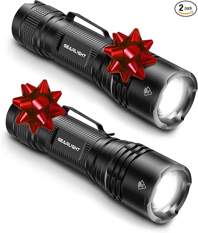 GearLight LED Tactical Flashlights High Lumens - Mini Flashlights for EDC Carry - Compact Powerfu... | Amazon (US)