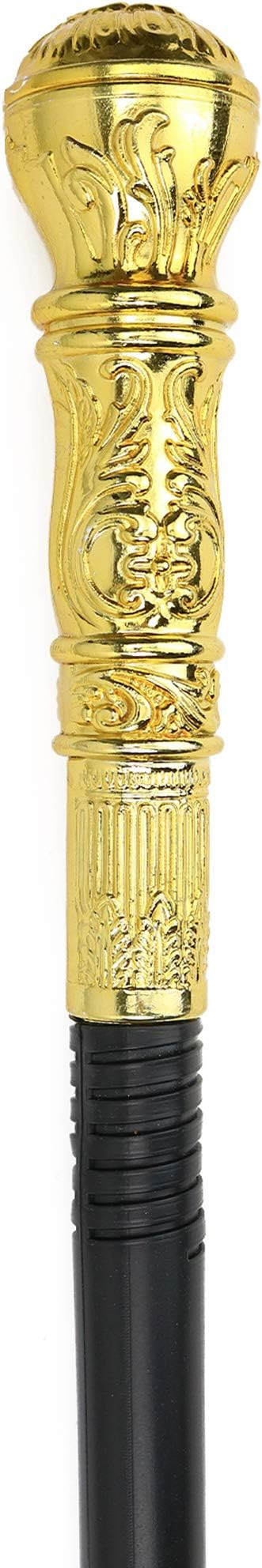 Skeleteen Gold Costume Walking Cane – Elegant Prop Stick Dress Pimp Canes Costume Accessories f... | Amazon (US)
