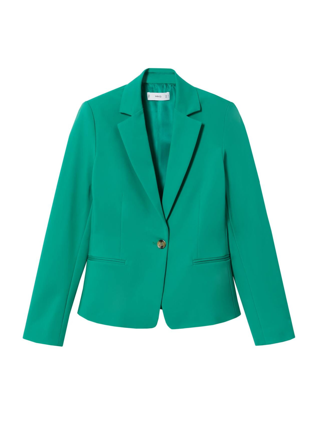Double-breasted suit blazer -  Women | Mango USA | MANGO (US)