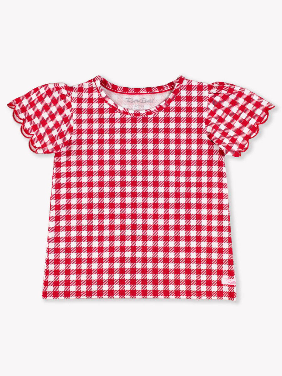 Scallop Tee | RuffleButts / RuggedButts