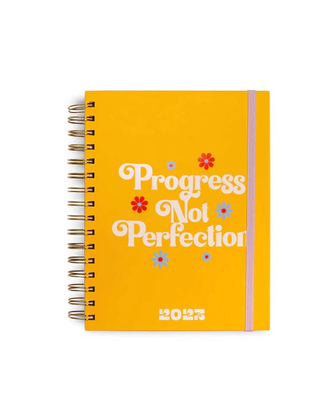 Medium 12-Month Planner- Progress Not Perfection | ban.do