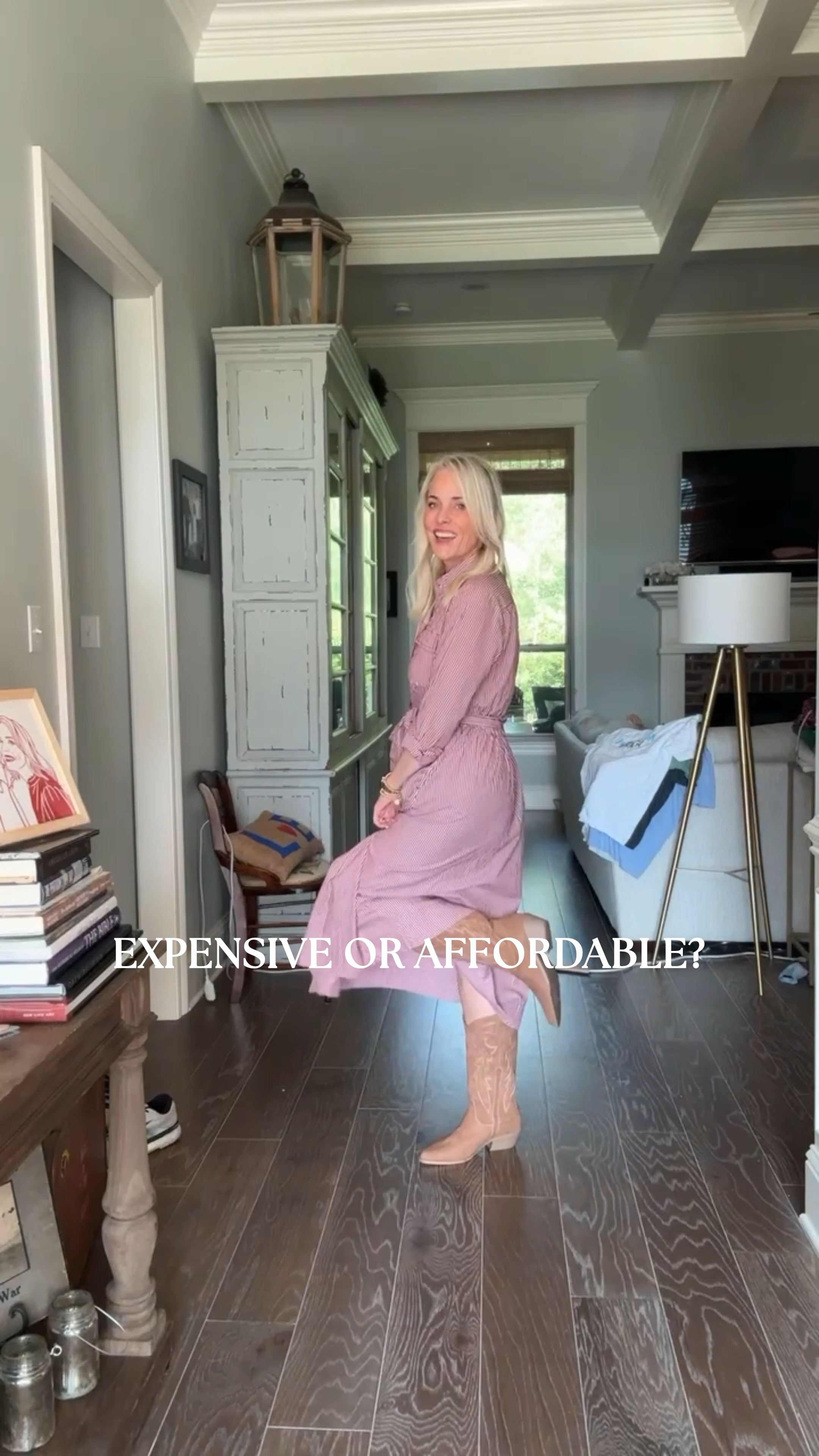 Expensive or Affordable? 

If you guessed affordable—you’re right! 🙌 This gorgeous fall maxi shirt dress is from Walmart and it’s budget-friendly without sacrificing style! But heads up—it’s almost sold out, so grab yours ASAP! I’m in a small  

Did you guess correctly? Let me know in the comments! ⬇️

#LTKFindsUnder50 #LTKVideo #LTKOver40