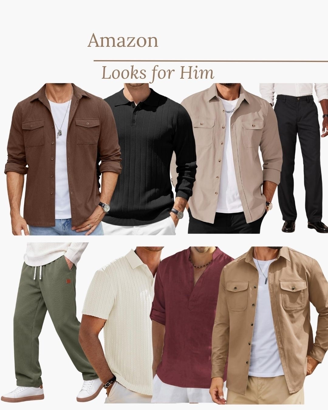 Amazon looks for him!

#LTKootd #LTKMens