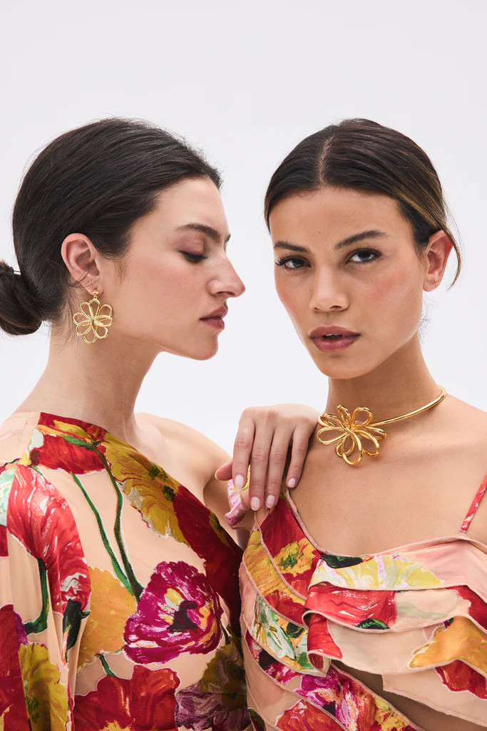 BLOOM CHOKER - GOLD | Cult Gaia - US