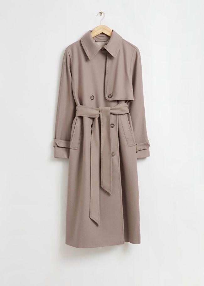 Relaxed Belted Trench Coat | & Other Stories US