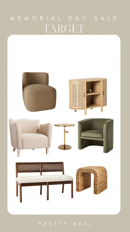 Sale on studio McGee for target favorites! Rattan cabinet, cane bench, woven side table, brass side table, side chair, living room 

#LTKHome #LTKFindsUnder100 #LTKSaleAlert