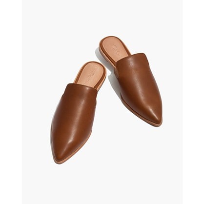 The Gemma Mule in Leather | Madewell
