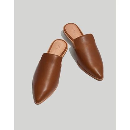 The Gemma Mule in Leather | Madewell