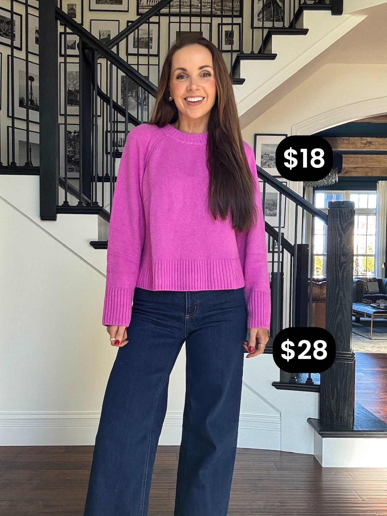 @oldnavy sweater is 60% off today! I am in a small- perfect for Valentine's Day

#LTKootd #LTKFindsUnder50 #LTKSaleAlert