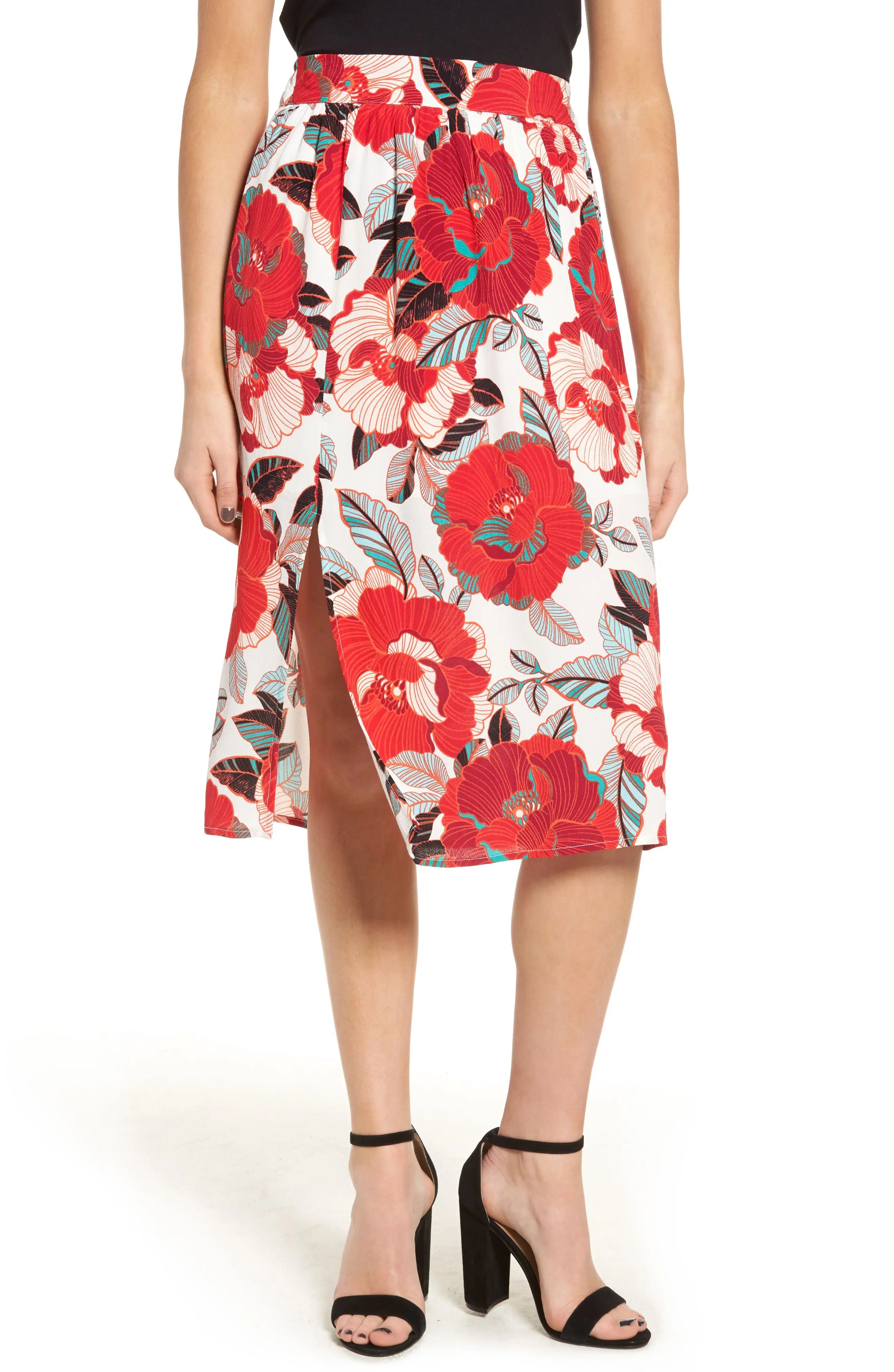 Linden Floral Skirt | Nordstrom