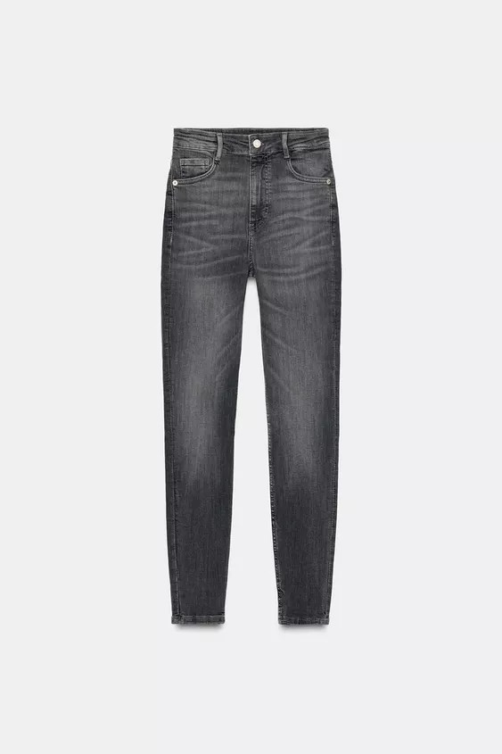 SCULPT HIGH WAIST TRF JEANS | Zara Canada