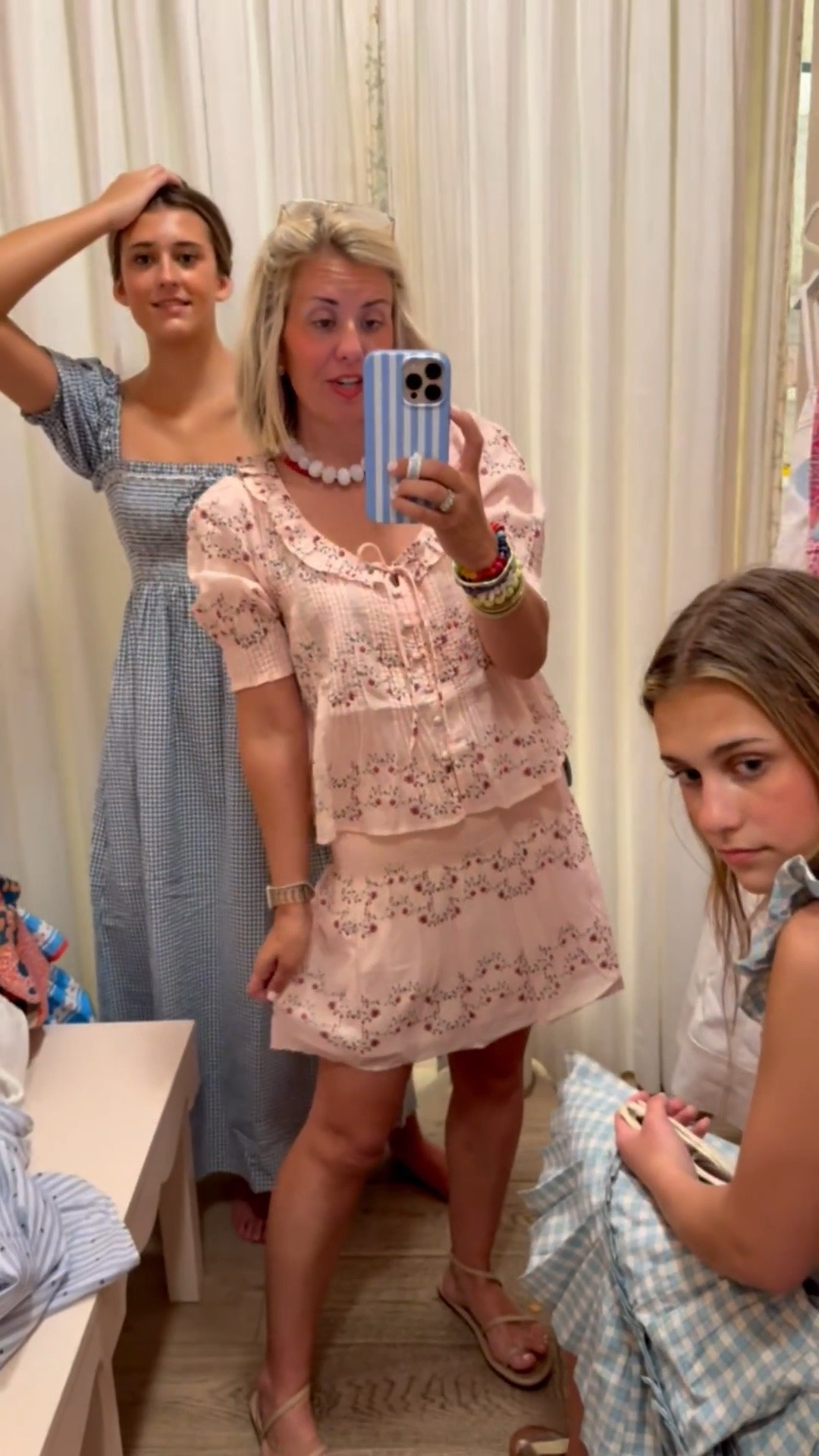 Such a fun day at @Hill House Home on King Street!!  Try-on session with these fabulous dresses and skirt sets. Cuteness overload! 
So many great pieces on sale too! Extra 20% off sale!! 


 *Use my code Catherine20 at A+B
 *Use code Mixandmatchmadness at Loopy

￼

#LTKSaleAlert #LTKKids #LTKmomlife