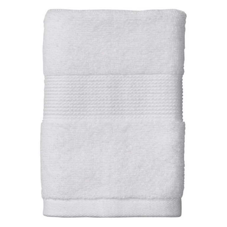 Better Homes & Gardens Signature Soft Solid Washcloth, Arctic White | Walmart (US)
