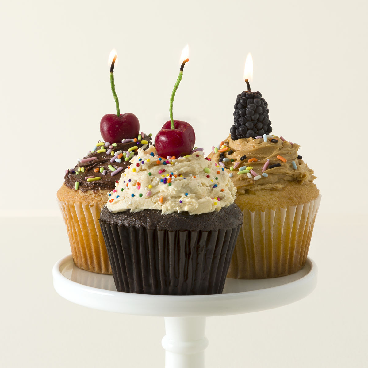 Berries & Cherries Birthday Candles | UncommonGoods