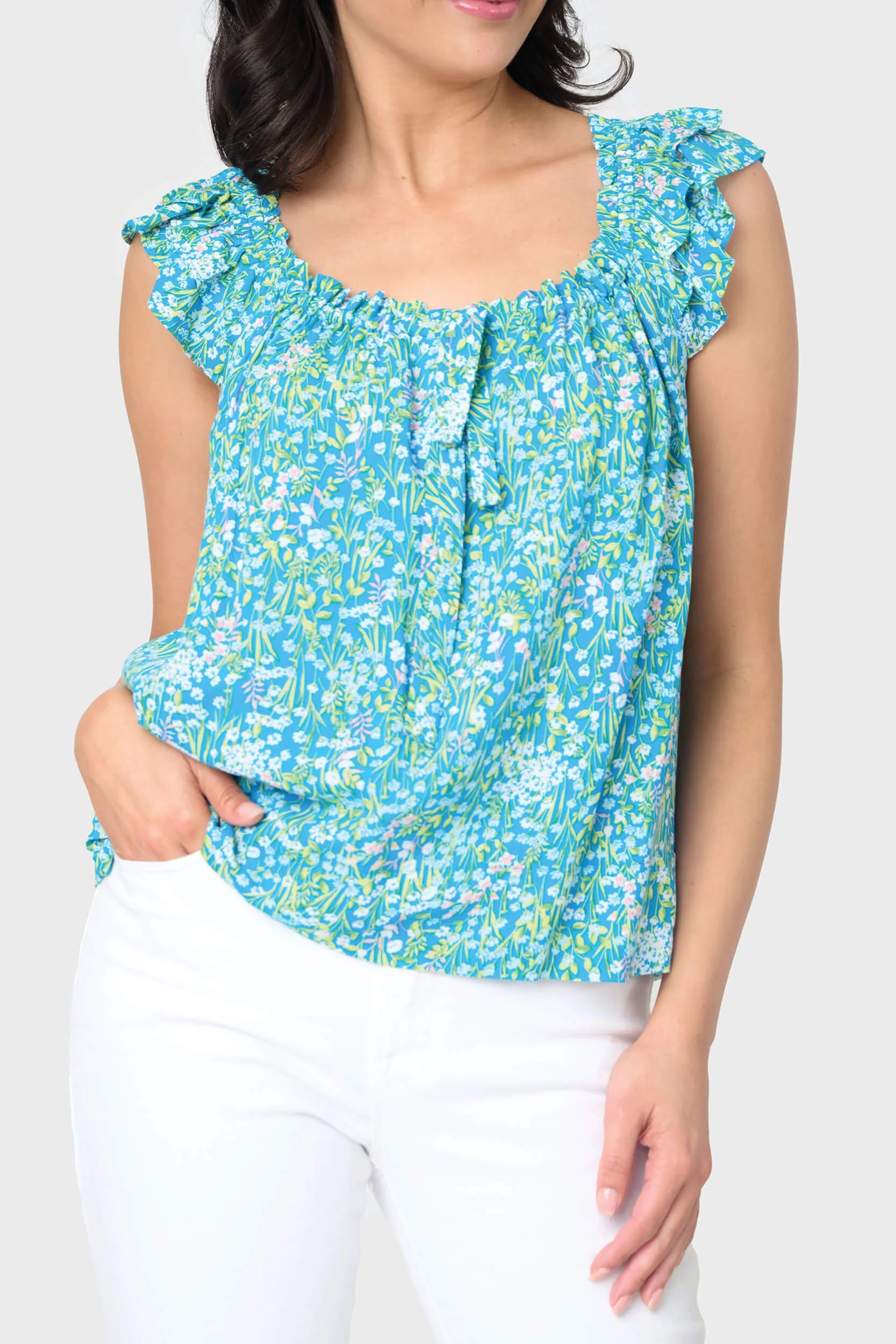 Flutter Tank with Tie Back Detail | Gibson
