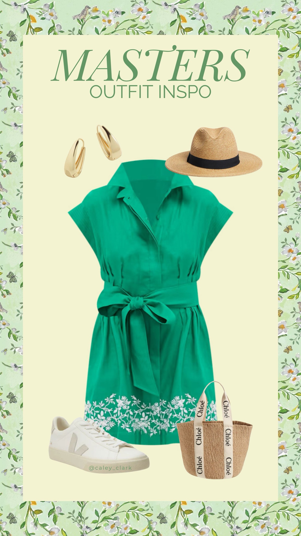 Masters golf tournament outfit inspo ⛳️💛

#LTKStyleTip 