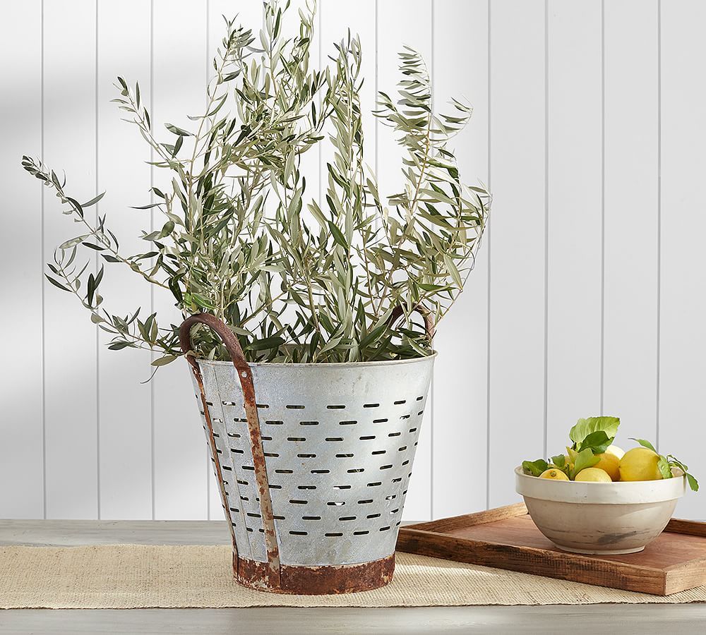 Vintage Olive Bucket | Pottery Barn (US)