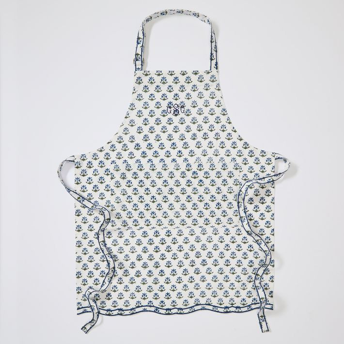 Mark &amp; Graham x Pencil &amp; Paper Co. Block Print Apron | Mark and Graham